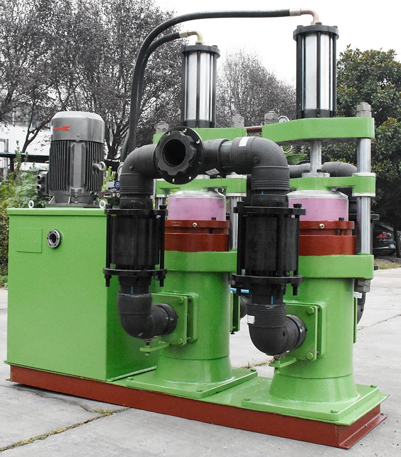 壓濾機(jī)節(jié)能進(jìn)料泵，液壓陶瓷柱塞泥漿泵